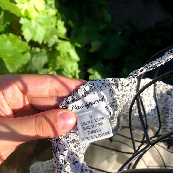 Passport floral summer Midi Dress w/shirred back - Picture 11 of 13